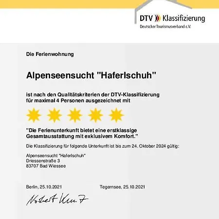 Alpenseensucht Ferienapparte